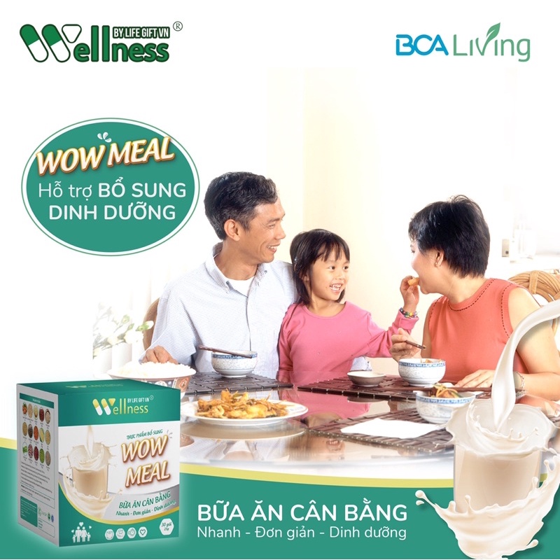 Bữa ăn lành mạnh Wow Meal ,dành cho người có nhu cầu giảm cân