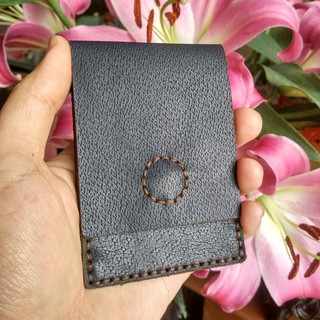 Ví sen mỏng - Ví mini nam DA BÒ - Ví Handmade