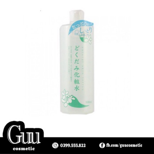 Nước hoa hồng diếp cá Dokudami Toner - Guu