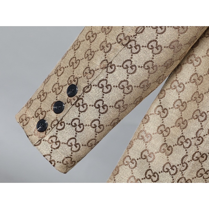 Áo blazer nam thương hiệu Gucci GC cao cấp màu sắc tươi sáng