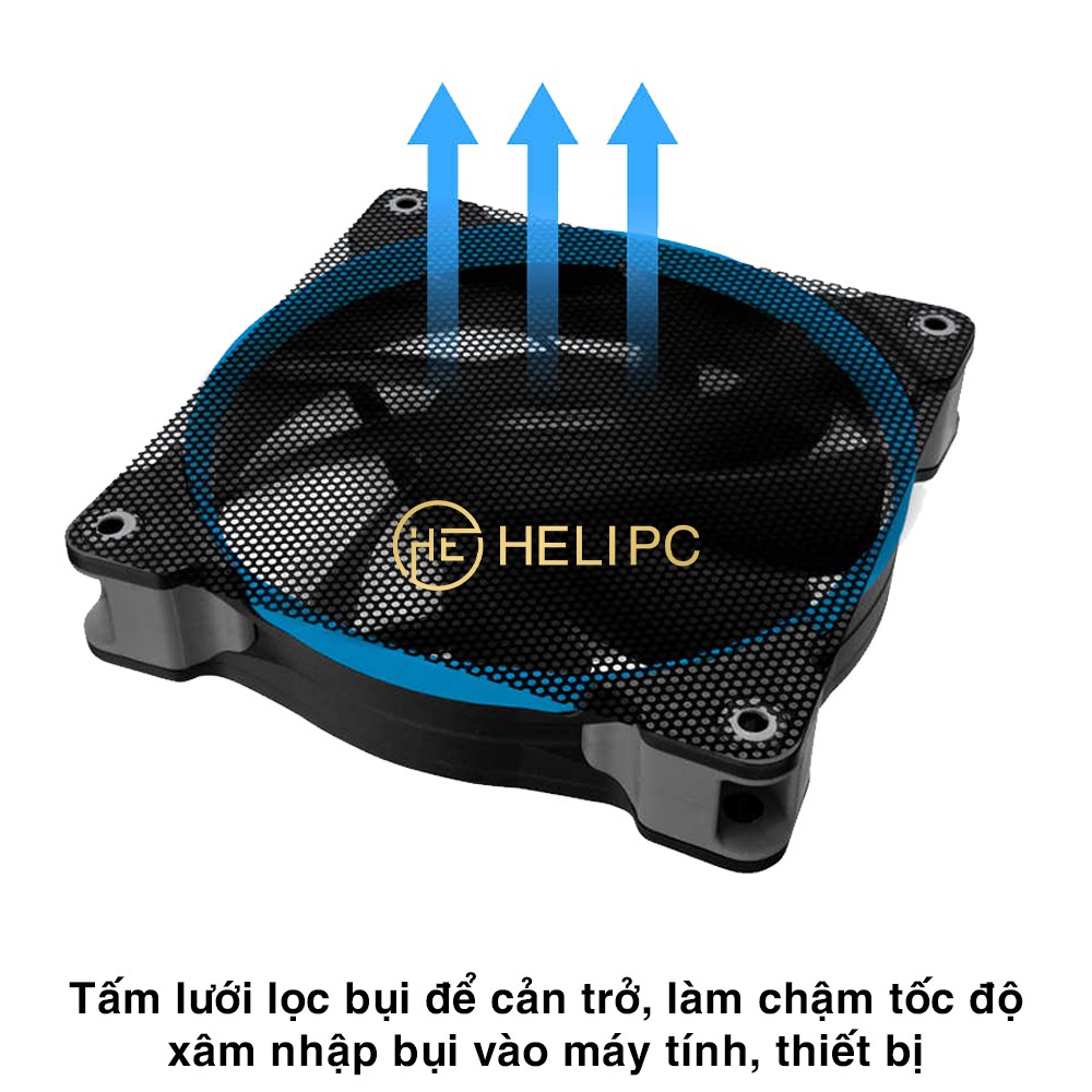 Tấm lưới chắn lọc bụi quạt fan case 12cm và 14cm - Lưới chắn bụi nhiều kích thước theo nhà sản xuất