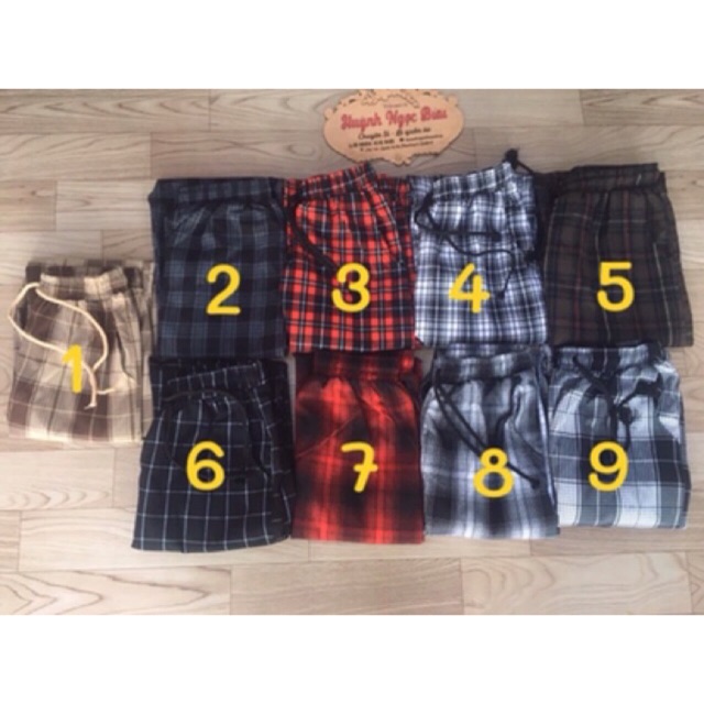 Plaid pant / quần tây caro