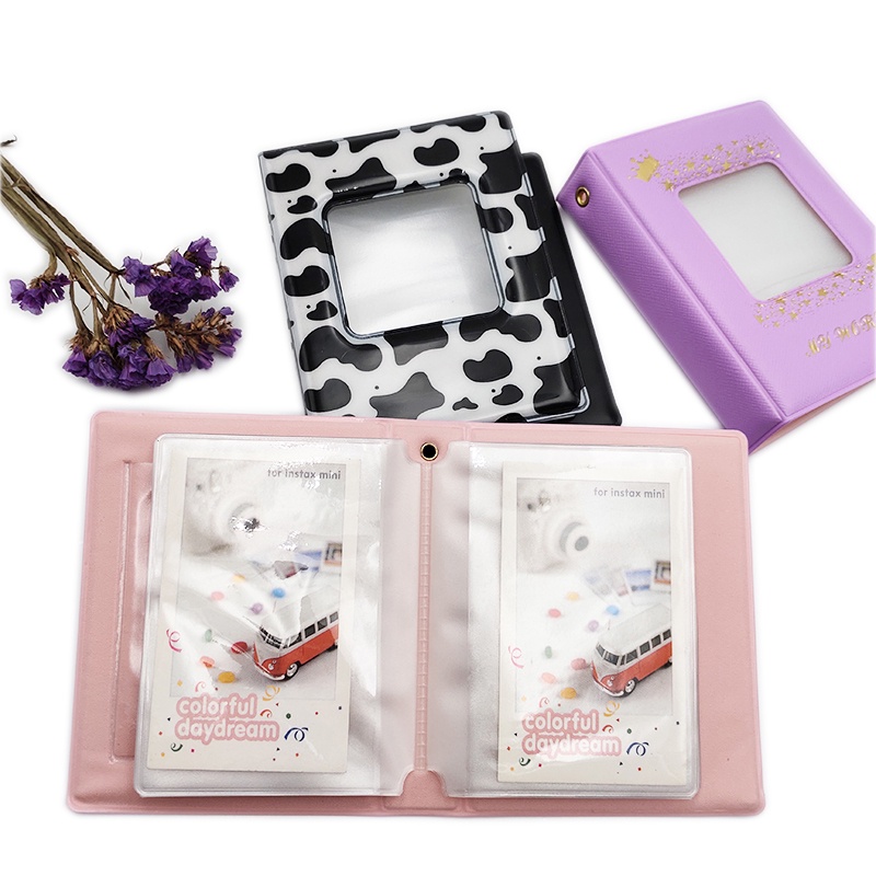Album ảnh LOMO mini với 32 ngăn 3 inch hình gấu thiết kế dễ thương
