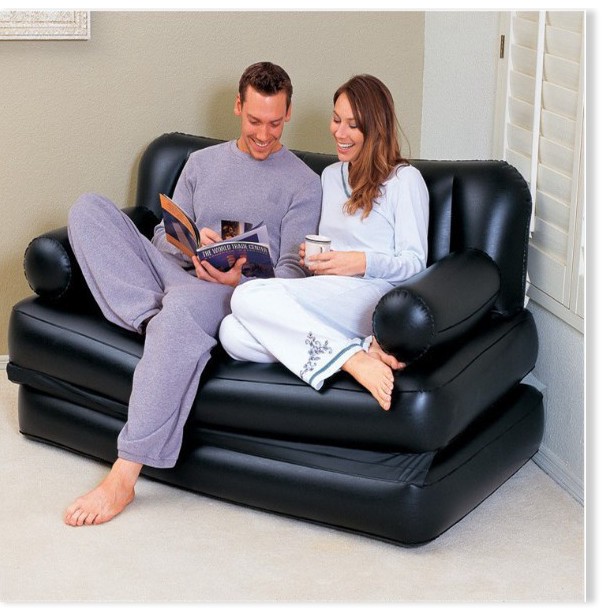 ghế giường hơi đa năng Sofa and bed cho 2 người  tặng bơm điện 220V 2021-TTHome