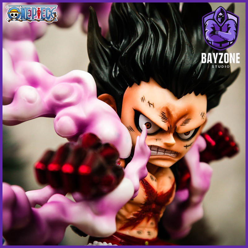 Mô hình chibi Luffy gear 4 Snake Man (one piece)