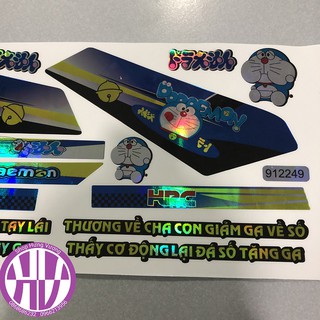 Tem Dream Doraemon 7 màu  - Tem Dream chế