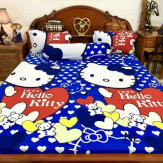 Bộ ga gối thun 3D cho bé iu