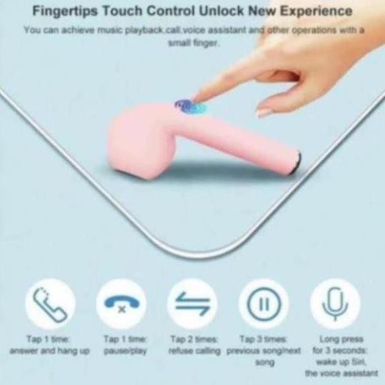 Tai Nghe Không Dây I12 True Wireless Bluetooth Cho Iphone Và Android (Hot Tiktok 2021) | BigBuy360 - bigbuy360.vn