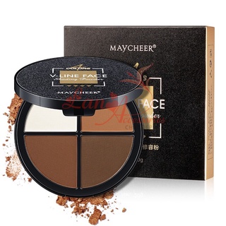 Phấn tạo khối 4 màu Maycheer V-line Face Shading Powder LA-563