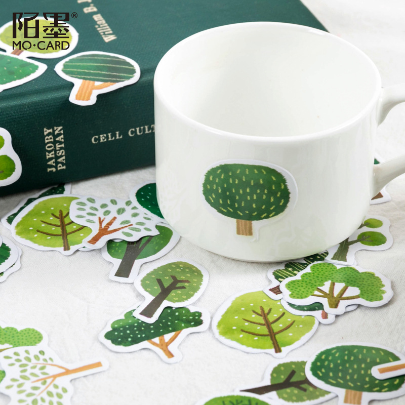 Set 45 Nhãn Dán Trang Trí Xinh Xắn