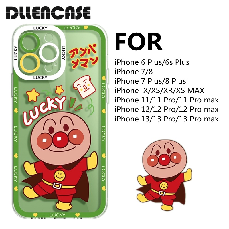 Ốp điện thoại Dllencase TPU thích hợp cho iPhone 14 13 12 11Pro Max 6 Plus/6s Plus/7/7 Plus/8/8 Plus X/XS/XR/XS Max