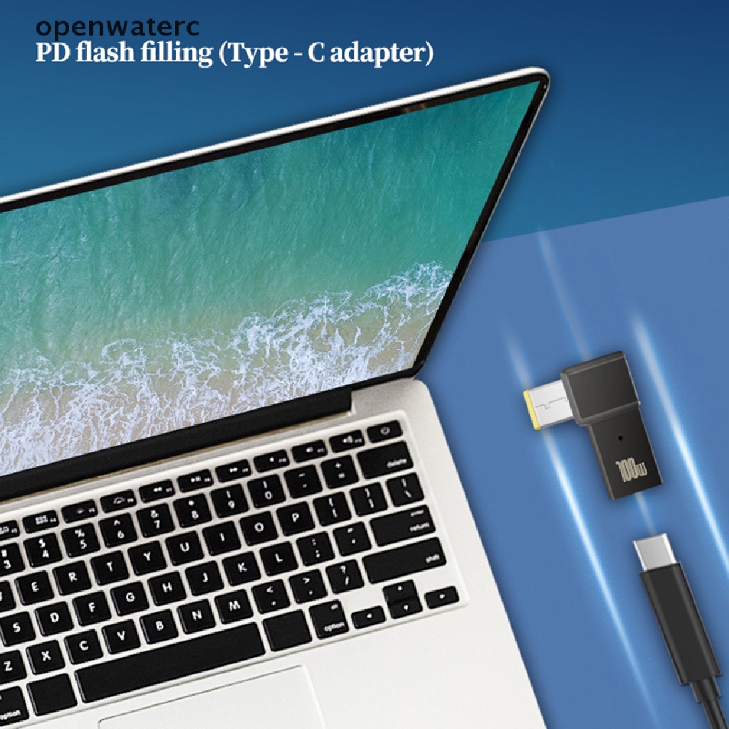 Đầu Nối Chuyển Đổi Nguồn Điện DC Cổng USB Type-C Sang DC Cho Laptop