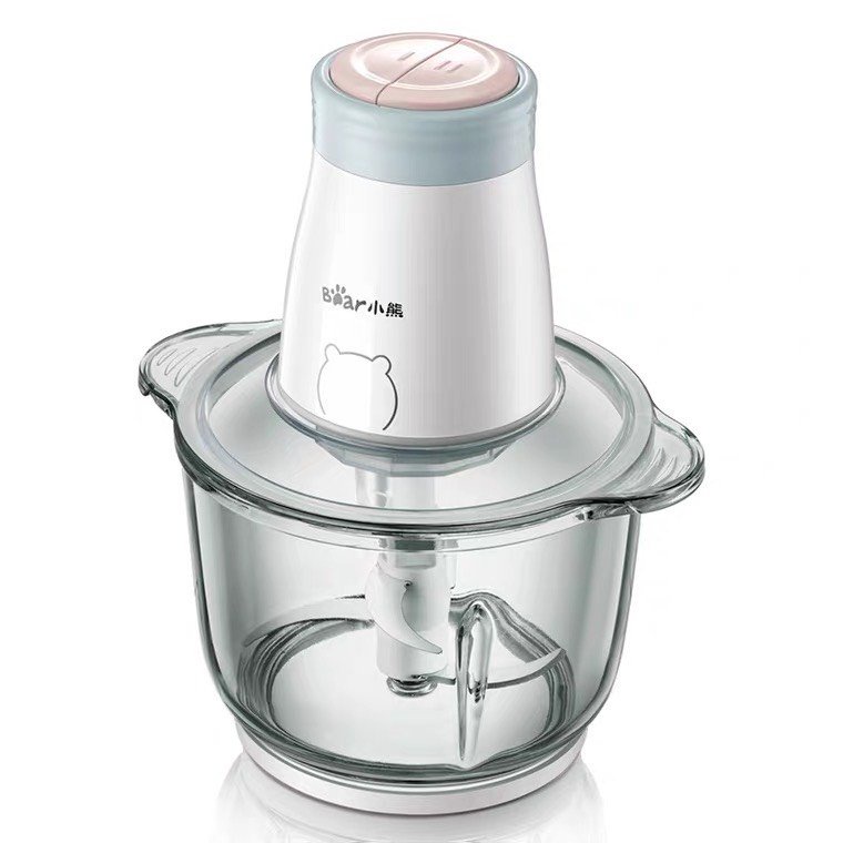 Máy Xay Thịt Cối Inox và Thủy tinh- 4 Lưỡi Đa Năng, Công suất 300W- Xay thịt, xay tỏi ớt, BẢO HÀNH 3 THÁNG!