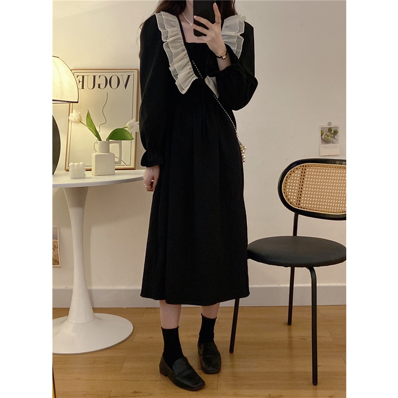 Đầm Maxi Nữ Tay Dài Buộc Dây Thời Trang