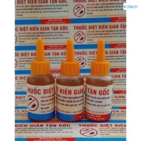 Combo 2 Lọ Thuốc Diệt Kiến và Gián Sinh Học An Toàn Vi tính 2T hóc Môn