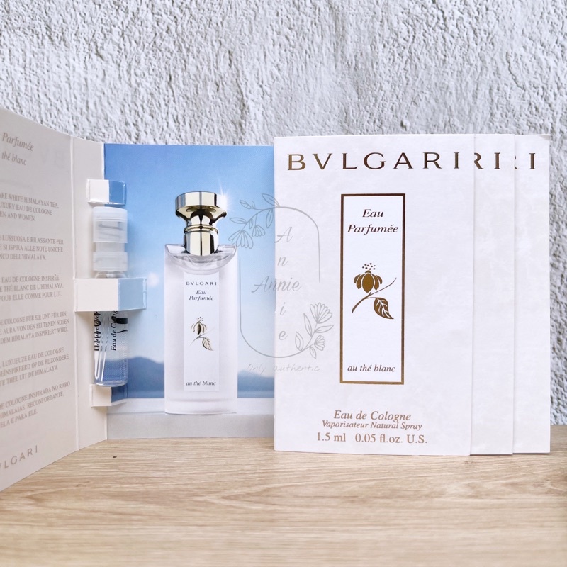 Vial nước hoa BVLGARI EAU PARFUMEE AU THE BLANC 1.5ml