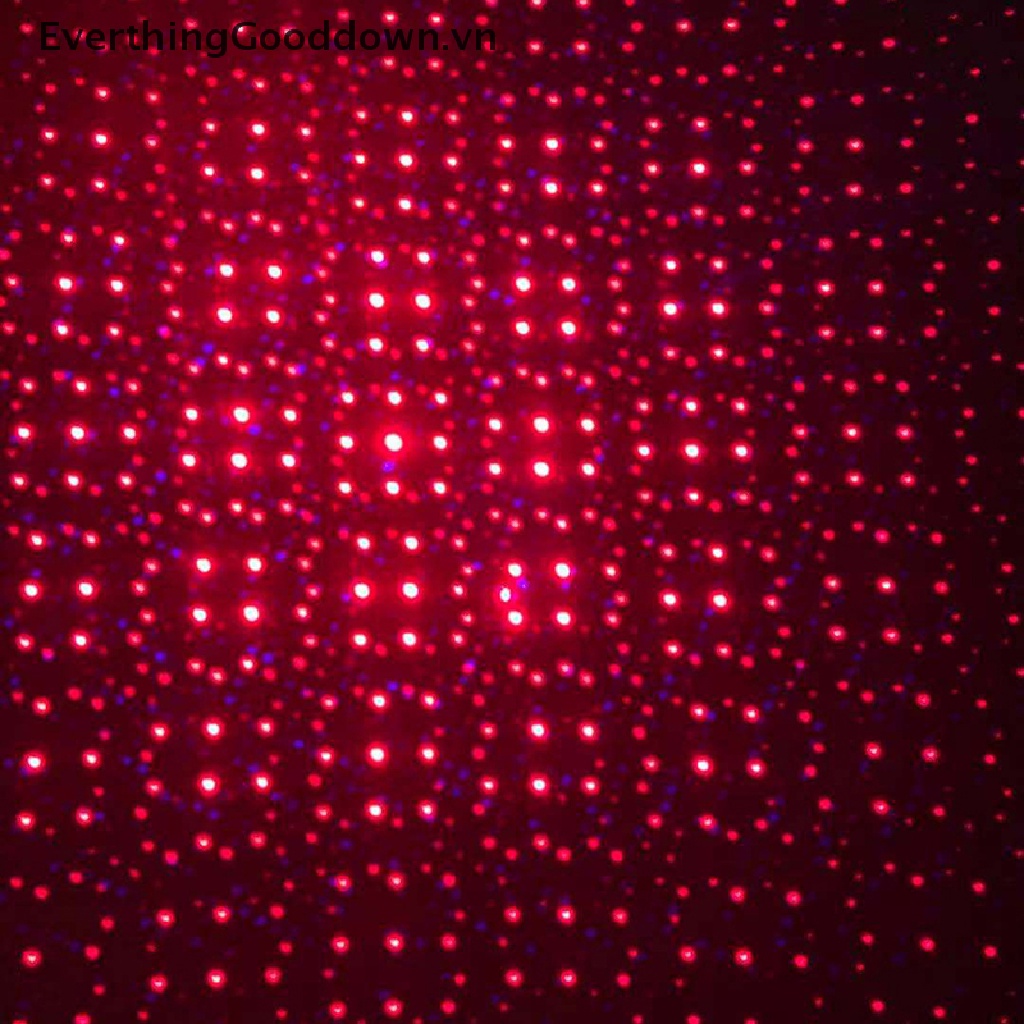 Everthinggooddown Đèn LED Chiếu Sáng Trần Xe Hơi Hình Bầu Trời Đầy Sao Trong Mơ Đầy Sao