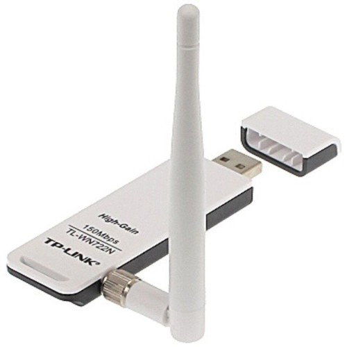 USB Wireless thu sóng WiFi Tplink WN 722N chuẩn N 1 Anten tốc độ 150Mbps