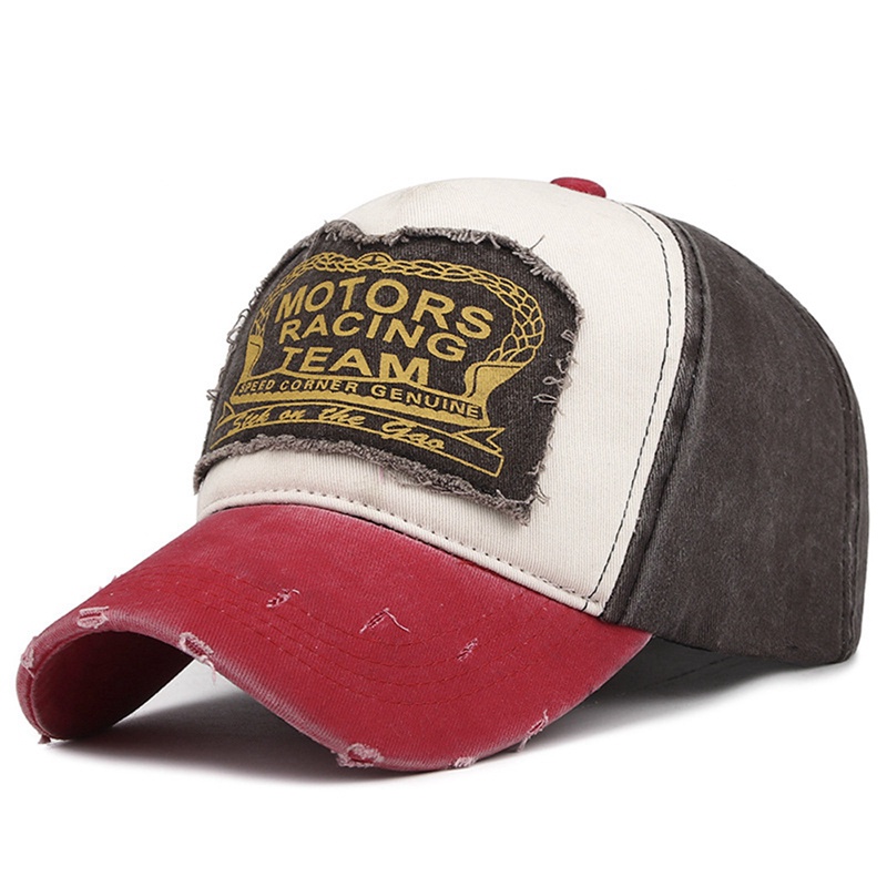 Mũ Lưỡi Trai Cotton Thoáng Khí Thêu Chữ Kpop Thời Trang Thu Đông Cho Nam