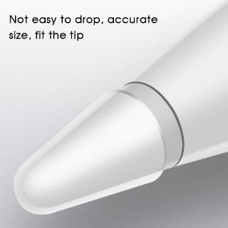 Đối với Apple Pencil Nắp đậy thứ 2 đầu tiên Bút cảm ứng Đầu bút cảm ứng Vỏ bảo vệ Silicone chống thấm nước Đầu bút chì