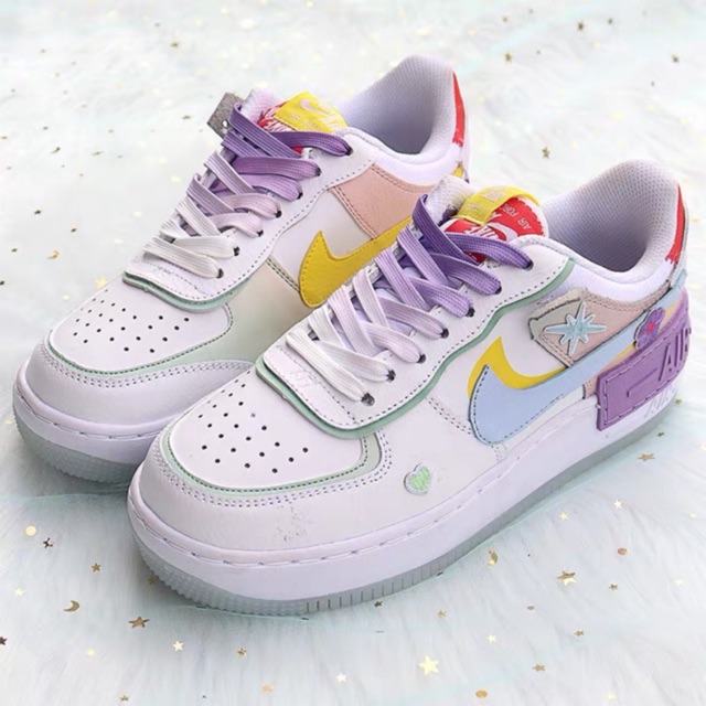 Dây Giày Custom Af1 Gradient-Dây Giày Nike Air Force