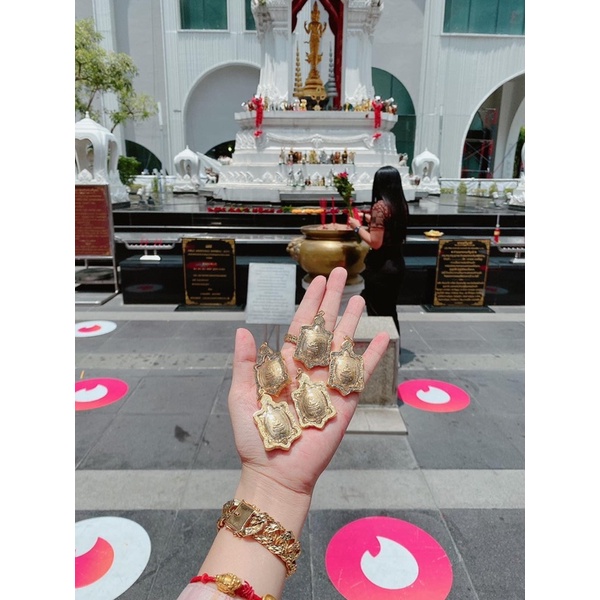 Mặt dây đeo rùa kim quy thái lan
