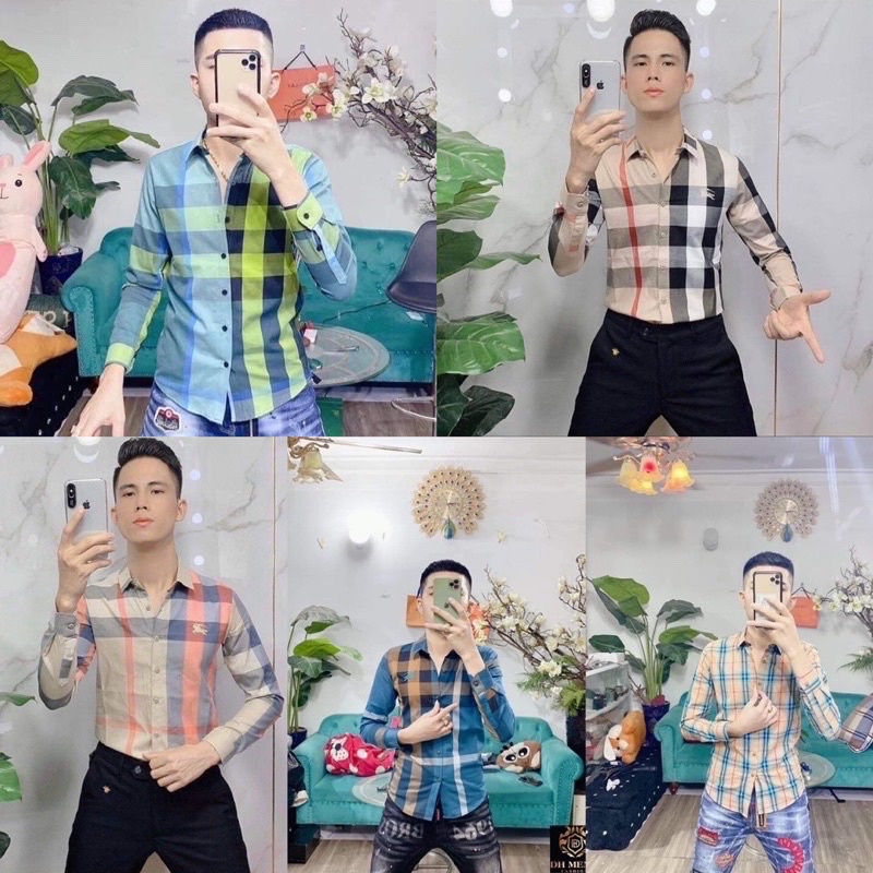 Áo sơ mi kẻ sọc BBR phong cáchTHỜI TRANG , áo sơ mi nam cao cấp phong cách nam tính