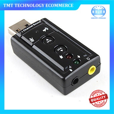 Card âm thanh USB SOUND 7.1 cho máy tính