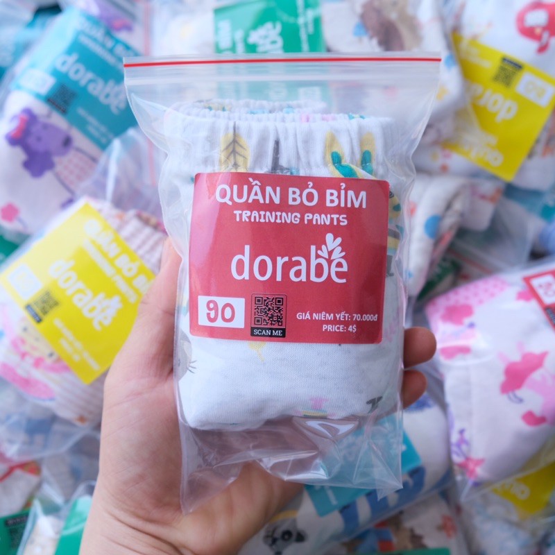 Quần bỏ bỉm Dorabe cao cấp dành cho bé từ 4 đến 22kg