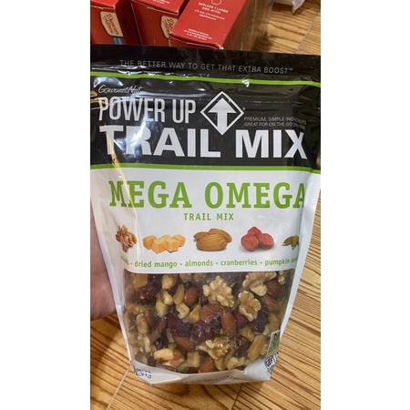 (túi lớn) Hạt sấy khô TRAIL MIX MEGA OMEGA 737g của Mỹ