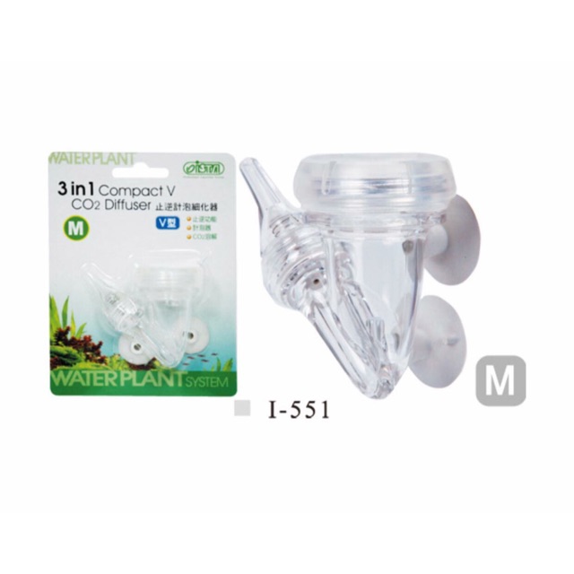 Cốc Sủi Co2 Ista 3 in 1 CO2 Diffuser Compact V - M
