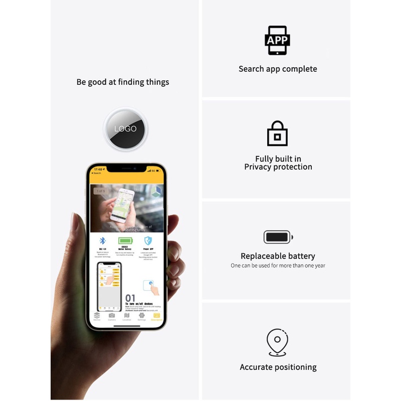 Thiết Bị Định Vị GPS Thông Minh Không Dây Chống Thất Lạc Cho Trẻ Em