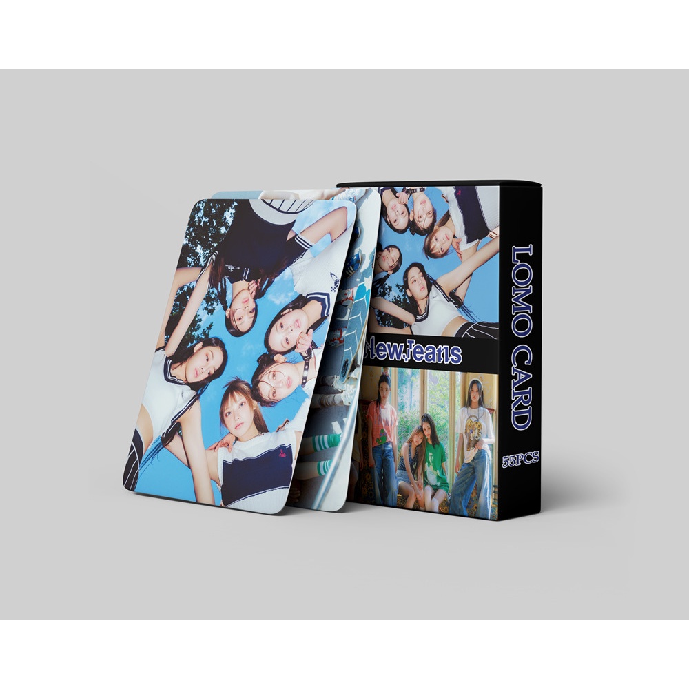 Set 55 Tấm Thẻ Ảnh Lomo Các Thành Viên Nhóm Nhạc Kpop Newjens