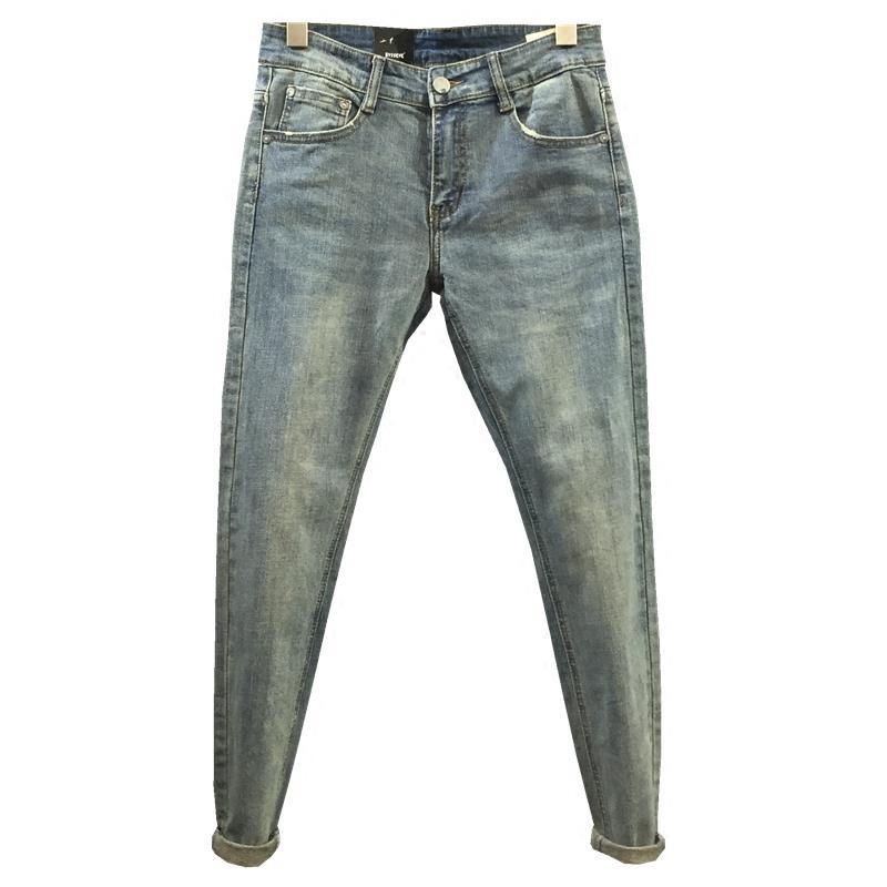 Quần Jeans Dài Phong Cách Retro Mới Dành Cho Nam Giới 2021