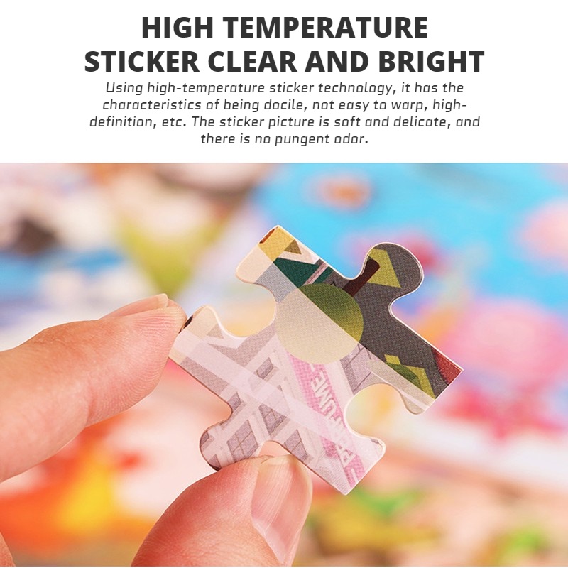 30 mảnh ghép bằng gỗ 3-7 tuổi phim hoạt hình động vật phẳng câu đố câu đố dạy đồ chơi trẻ em sớm