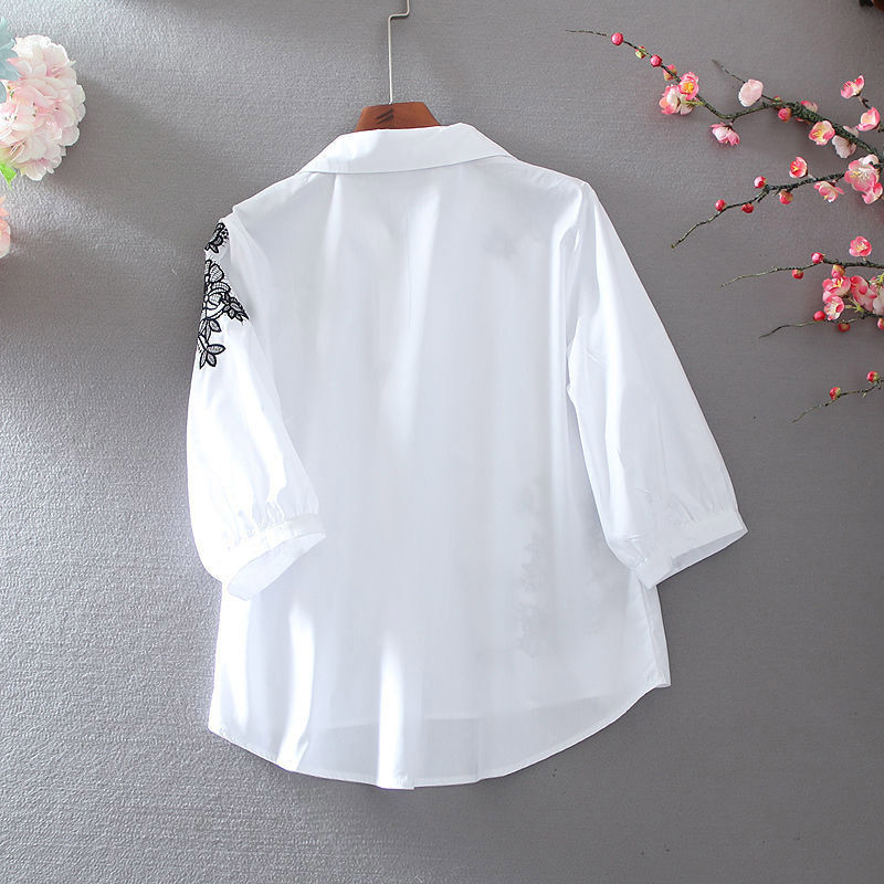 Áo Sơ Mi Tay Lửng Thời Trang Dành Cho Nữ | BigBuy360 - bigbuy360.vn