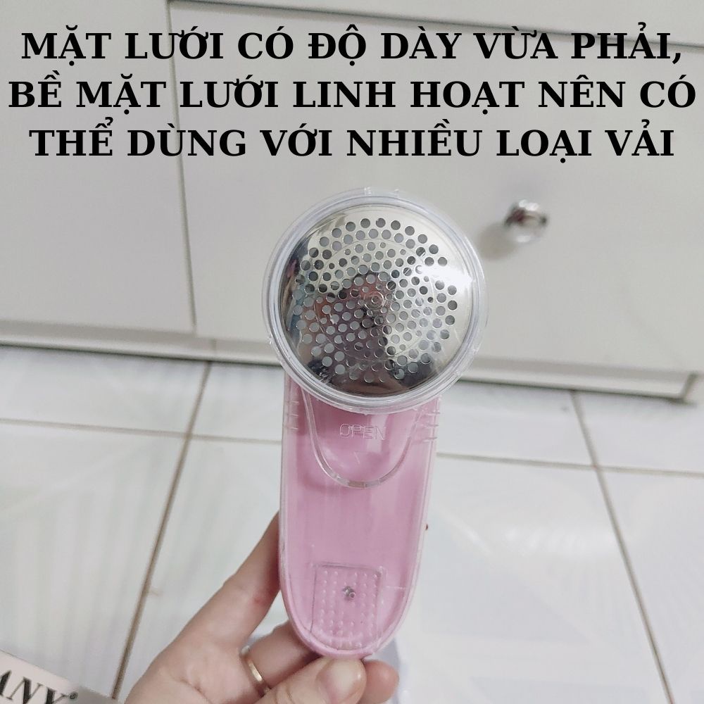 Máy cắt lông xù quần áo mini SOKANY SK877 dùng điện cắt siêu bén siêu bền tiện lợi - T2K Shop