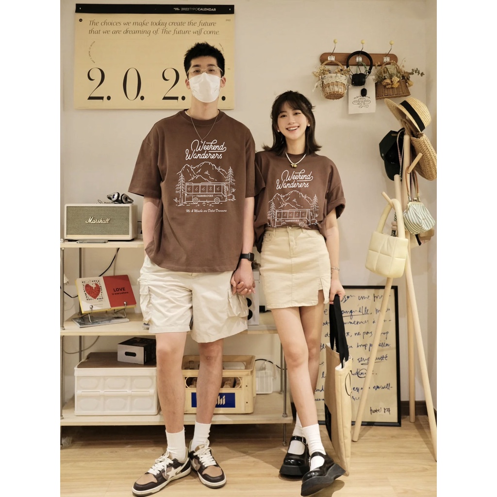 Áo thun unisex tay lỡ Miucho Brand MT048 from rộng đẹp cổ tròn chất vải cotton cao cấp co giãn mềm mại in graphic