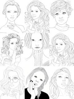 giấy face chart