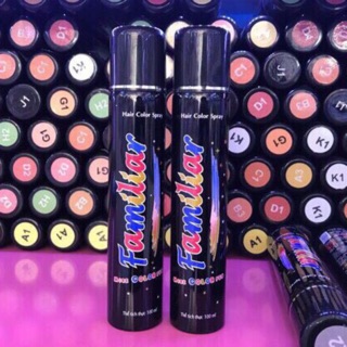 Xịt nhuộm màu tóc tạm thời Familiar ❤️