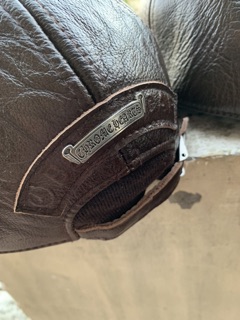 Nón lưỡi trai Chrome Hearts bọc da
