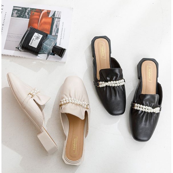 [Loại 1]Dép Sục Đi Mưa Quai Ngọc , Sục Nữ Thời Trang Đi Biển Ulzzang Chống Trơn Trượt SN04