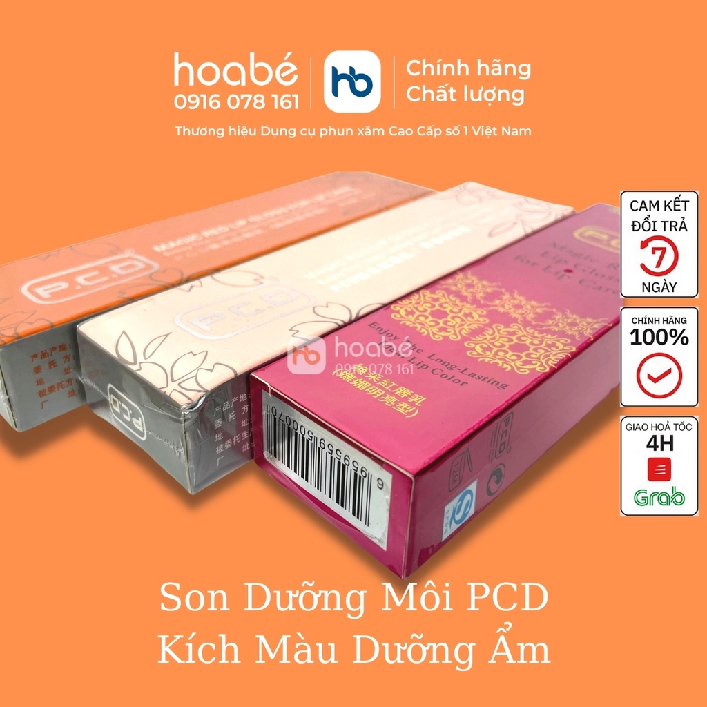 Son dưỡng môi kích màu PCD dưỡng ẩm có màu chính hãng giá rẻ 2021 - DCPX HOA BÉ