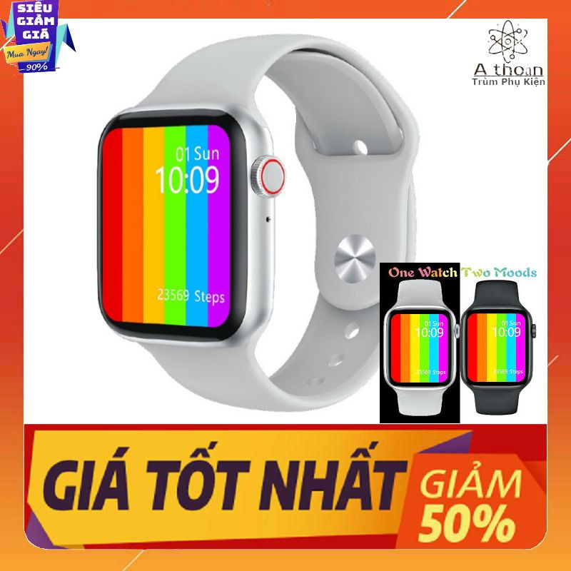 ✔Cam Kết Chất Lượng✔Đồng Hồ Thông Minh W26-Đồng Hồ Smart Watch Phiên Bản Seri 6 Kết Nối Bluetooth-Chống Nước