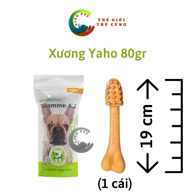 [162g-170g] Xương gặm sạch răng cho chó YAHO