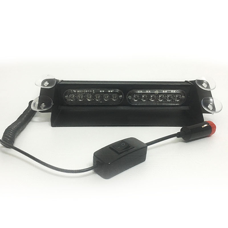 Đèn găn táp lô màu xnah đỏ 12V dài 24CM