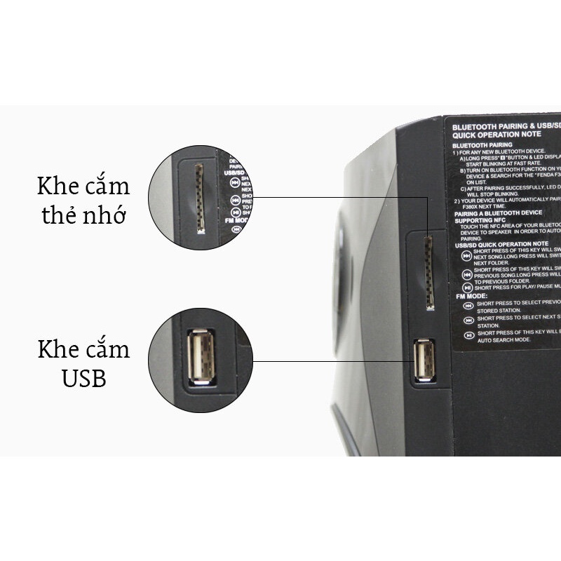 Loa Bluetooth Fenda F380X Công Suất 54W - Hàng Chính Hãng