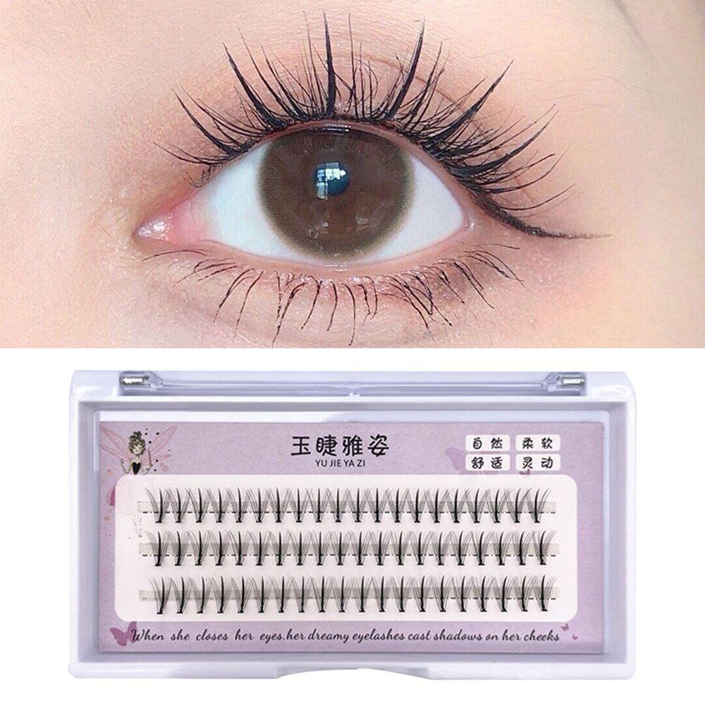 QQMALL Lông Mi Giả Cong Trang Điểm Làm Đẹp DIY