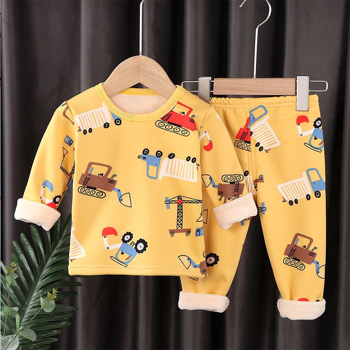 Bộ nỉ cho bé trai bé gái, bộ thu đông cho bé 8-18kg