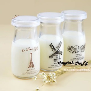 Bộ 10 Hũ Lọ Thủy Tinh Pudding 200Ml, Lọ Làm Sữa Chua, Hũ Yaourt, Lo Lam Banh Flan